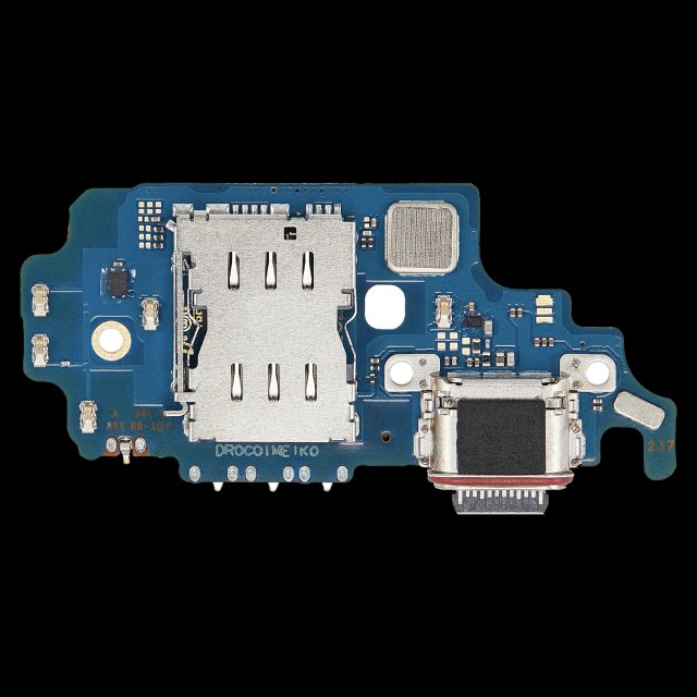 Connettore di ricarica Scheda con Sim Card Reader per Samsung Galaxy S21 Ultra 5G (G9980) (Asia Version) (Premium)