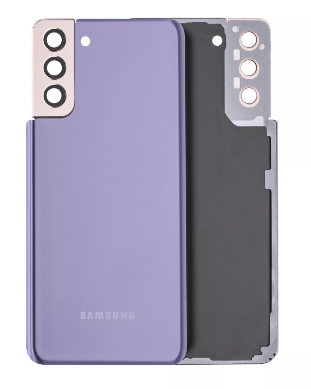 vetro cover posteriore con Vetro fotocamera per Samsung Galaxy S21 Plus (Service Pack) (Phantom Violet)