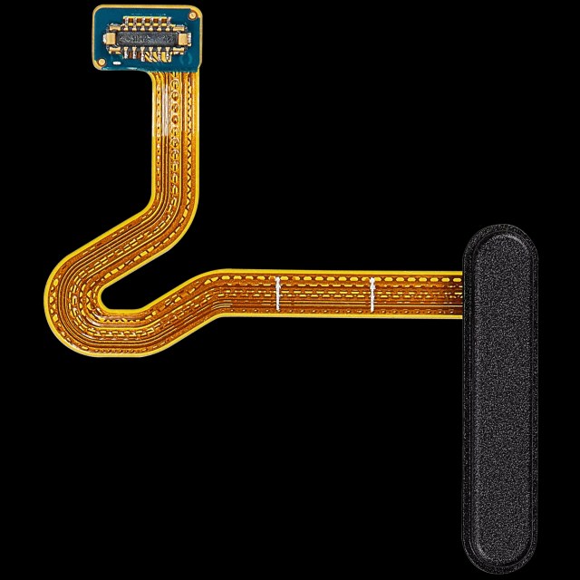 Fingerprint Reader con flat per Samsung Galaxy Z Flip 3 5G (F711) (Phantom Nero)