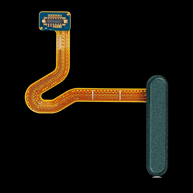 Fingerprint Reader con flat per Samsung Galaxy Z Flip 3 5G (F711) (Verde)