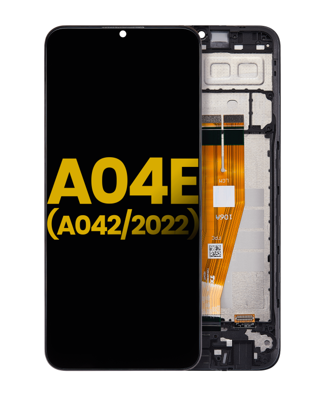 Display LCD completo con Frame per Samsung Galaxy A04E (A042 / 2022) (Refurbished) (tutti i colori)