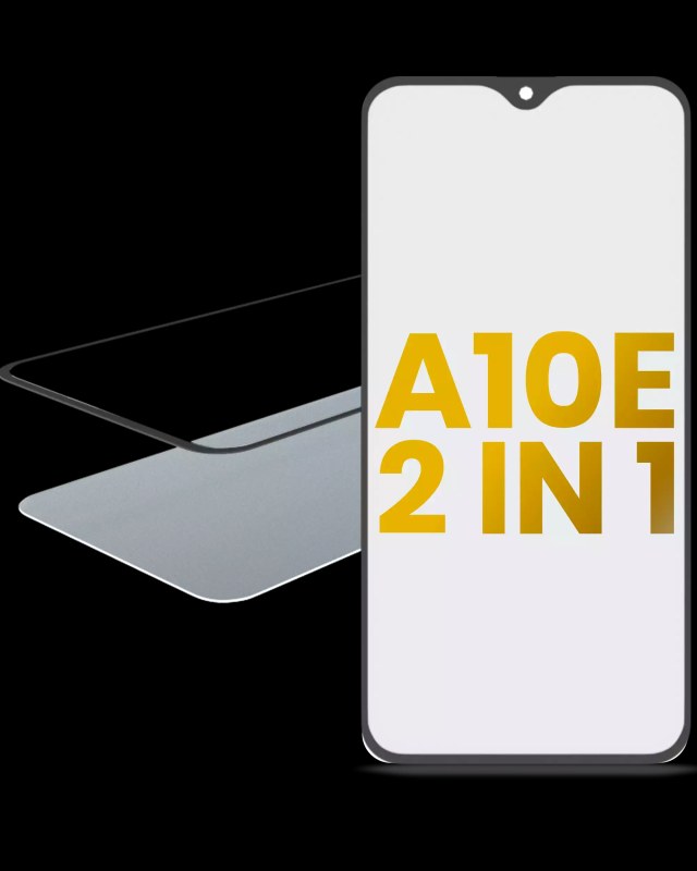 2 in 1 Vetro frontale con OCA preinstallato per Samsung Galaxy A10E (A102 / 2019)