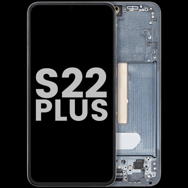 Display OLED completo con Frame per Samsung Galaxy S22 Plus 5G (Used Service Pack Pull: Grade B/C) (Phantom Verde)