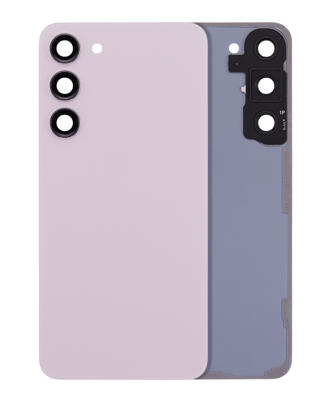 vetro cover posteriore con Vetro fotocamera per Samsung Galaxy S23 Plus 5G (No Logo) (Lavanda)