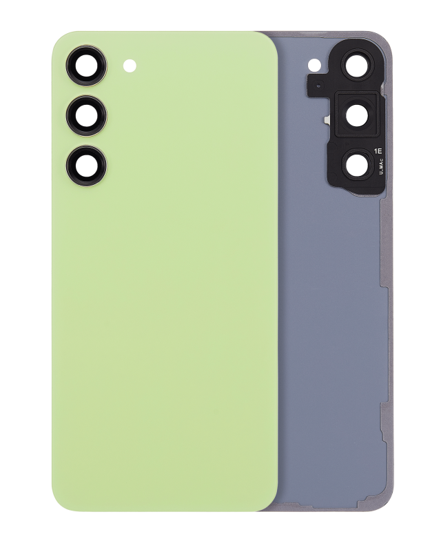 vetro cover posteriore con Vetro fotocamera per Samsung Galaxy S23 Plus 5G (No Logo) (Lime)
