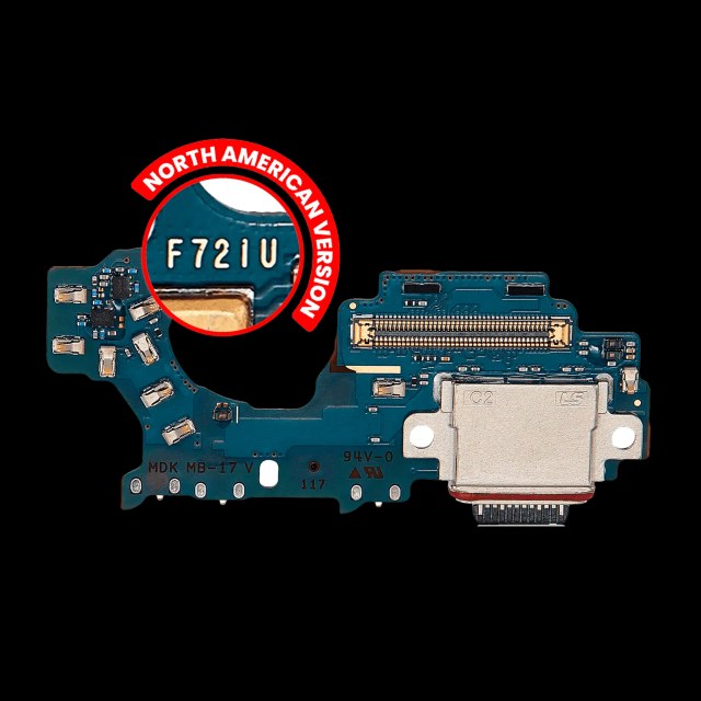 Connettore di ricarica Scheda per Samsung Galaxy Z Flip 4 (F721U) (US Version) (Premium)
