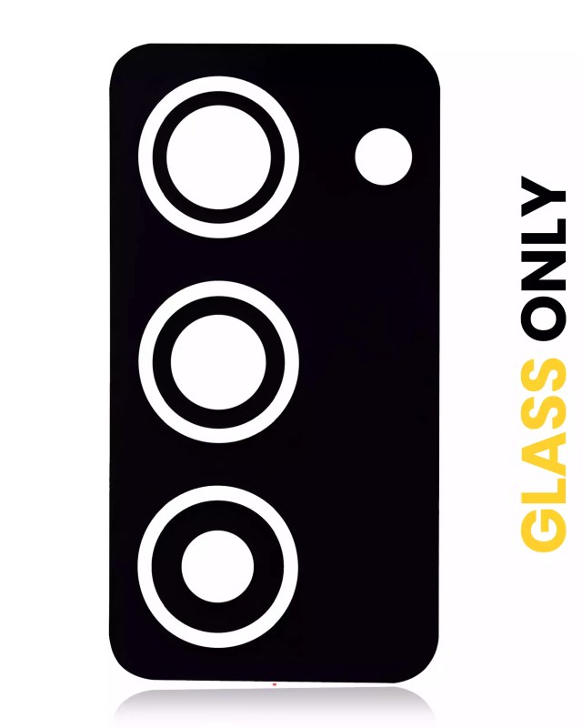 Lente fotocamera posteriore (solo vetro) con adesivo per Samsung Galaxy Z Fold 2 5G (Mystic Nero) (10 pezzi)