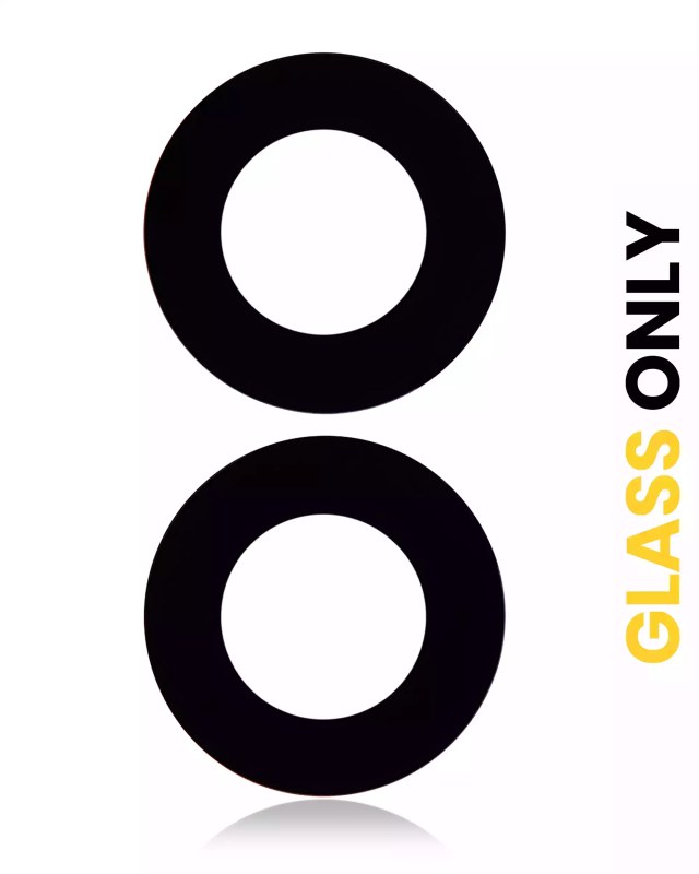 Lente fotocamera posteriore (solo vetro) con adesivo per Samsung Galaxy A04 (A045 / 2022) (10 pezzi)