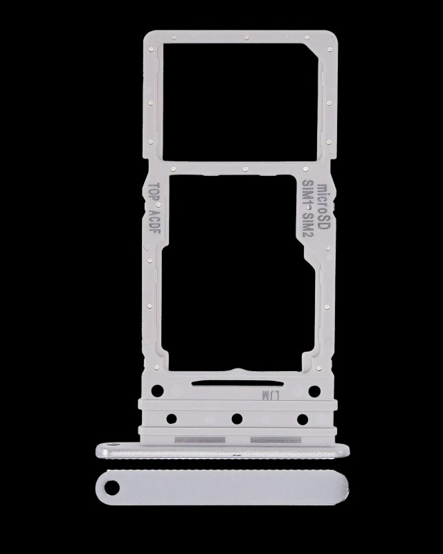 Carrellino doppia SIM per Samsung Galaxy A34 (A346 / 2023) (Argento)