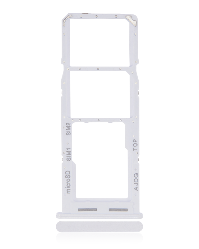 Carrellino doppia SIM per Samsung Galaxy A04S (A047 / 2022) (Bianco)