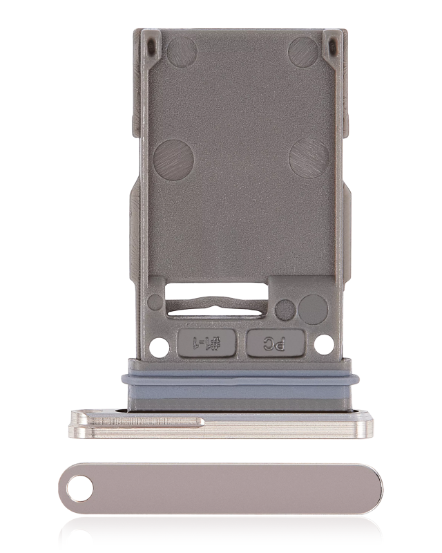 Carrellino SIM singola per Samsung Galaxy Z Fold 4 (F936) (Beige)