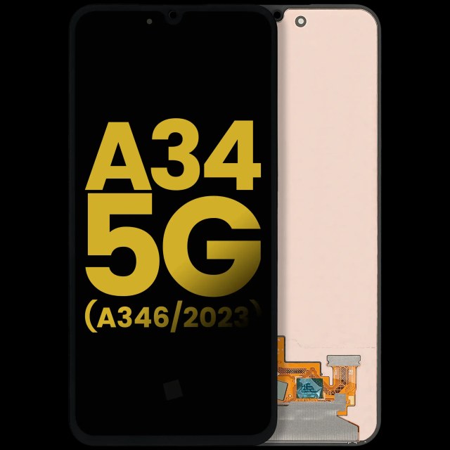 Display OLED completo senza Frame per Samsung Galaxy A34 5G (A346 / 2023) (Refurbished) (tutti i colori)