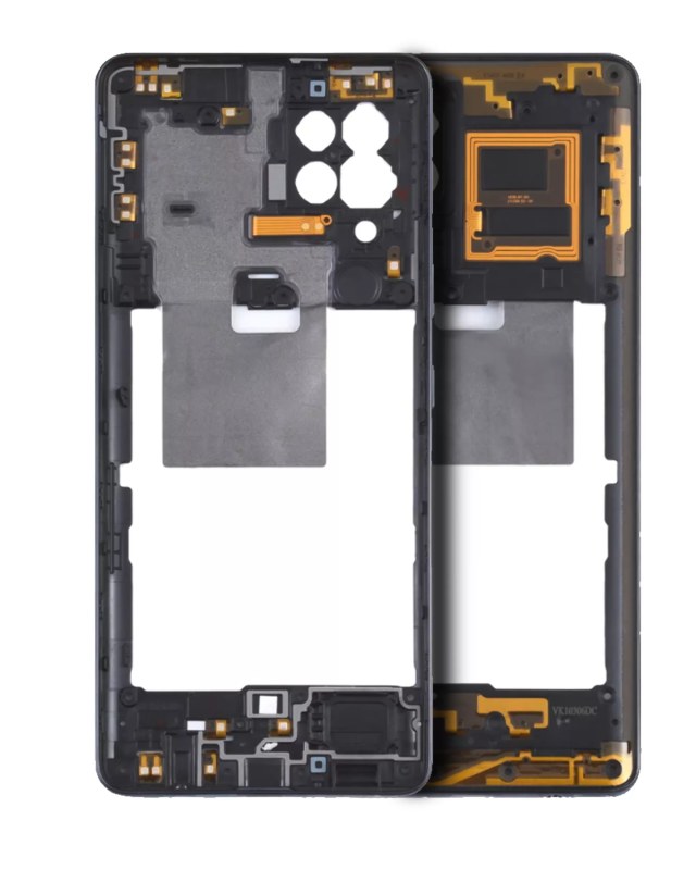 Frame centrale per Samsung Galaxy A42 5G (A426 / 2020) (Prism Dot Nero)