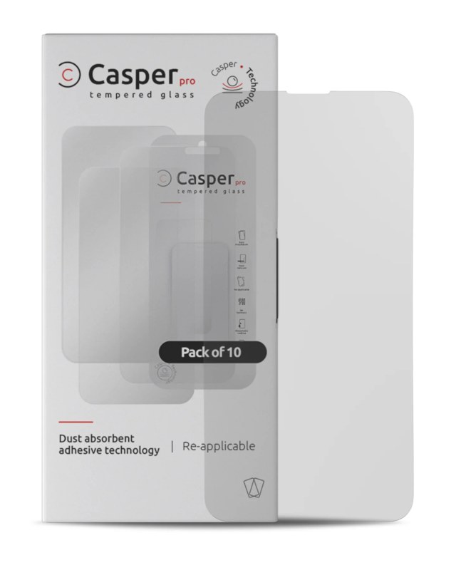 Pro Vetro temperato per iPhone 15 Plus / 16 Plus (10 pezzi) (Matte)