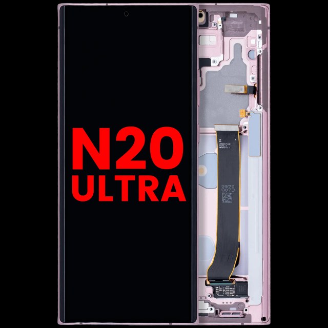 Display OLED completo con Frame per Samsung Galaxy Note 20 Ultra 5G (Mystic Bronze)