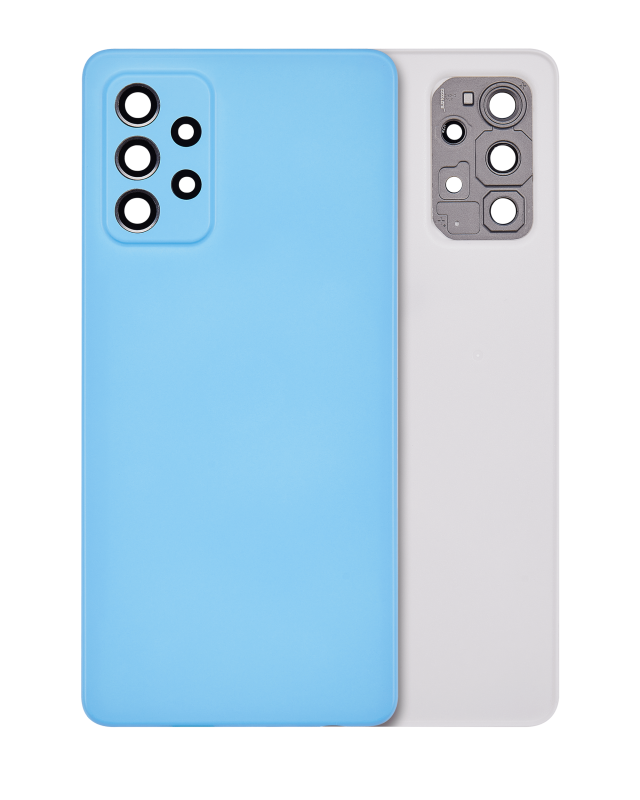 vetro cover posteriore per Samsung Galaxy A72 (A725 / 2021) (Awesome Blu)
