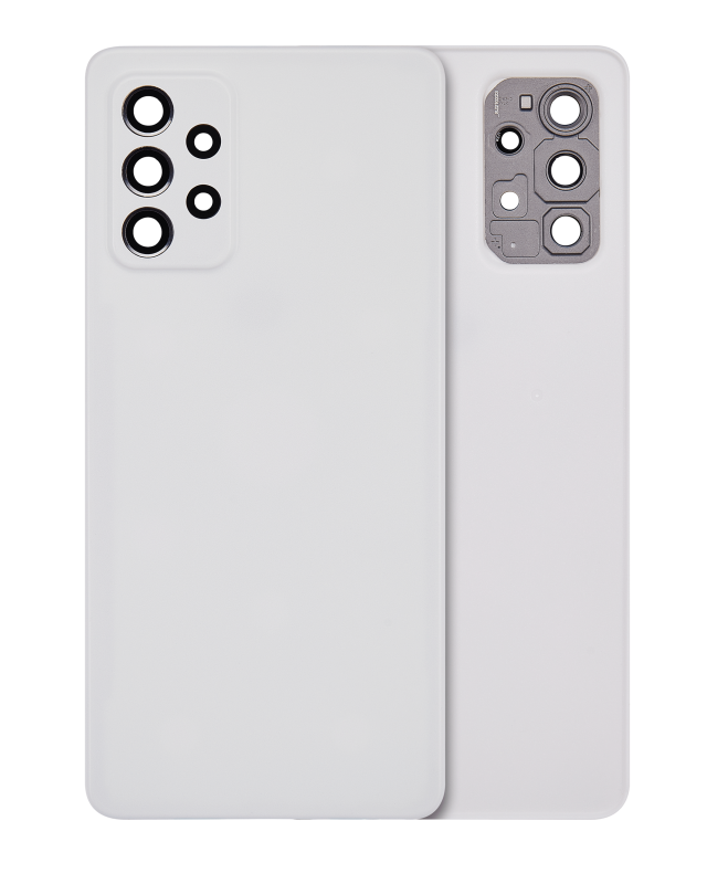 vetro cover posteriore per Samsung Galaxy A72 (A725 / 2021) (Awesome Bianco)