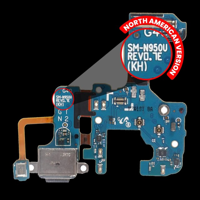 Connettore di ricarica con flat per Samsung Galaxy Note 8 (N950U) (North America Version) (Service Pack)