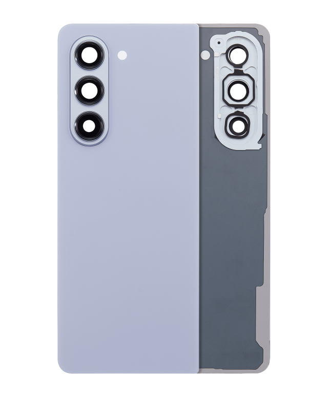 vetro cover posteriore con Vetro fotocamera per Samsung Galaxy Z Fold 5 5G (F946) (Blu)