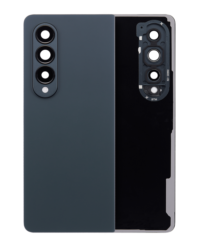 vetro cover posteriore con Vetro fotocamera per Samsung Galaxy Z Fold 4 (F936) (Graygreen)