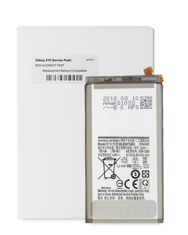 Batteria di ricambio per Samsung Galaxy S10 (Service Pack)