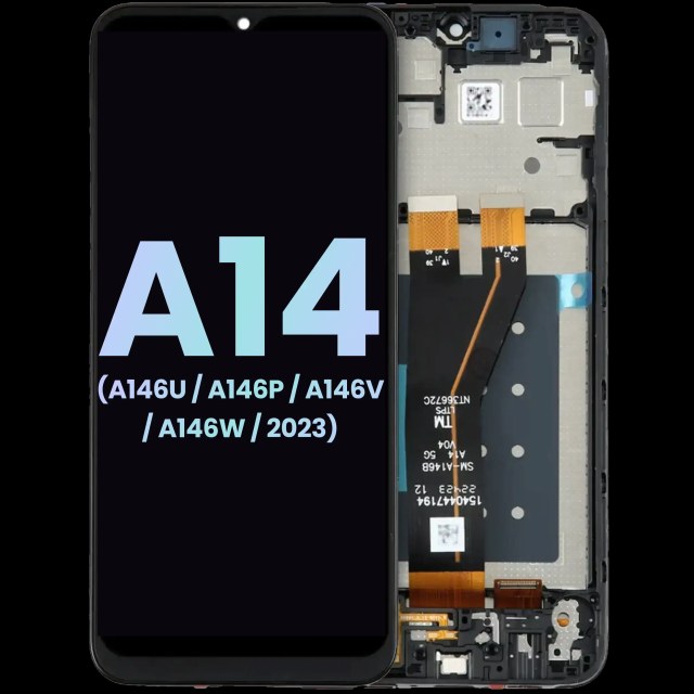 Display LCD completo con Frame per Samsung Galaxy A14 5G (A146U / A146P / A146V / A146W / 2023) (US Version) (Service Pack) (tutti i colori)