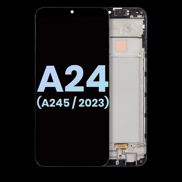 Display OLED completo con Frame per Samsung Galaxy A24 4G (A245 / 2023) (Service Pack) (tutti i colori)