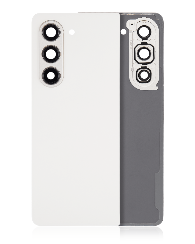vetro cover posteriore con Vetro fotocamera per Samsung Galaxy Z Fold 5 5G (F946) (Cream)
