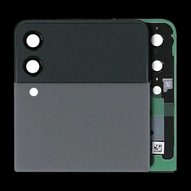 Outer Display OLED completo per Samsung Galaxy Z Flip 3 5G (Service Pack) (Grigio)