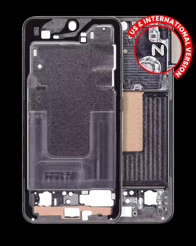 Frame centrale per Samsung Galaxy S23 5G (US e International Version) (Verde)