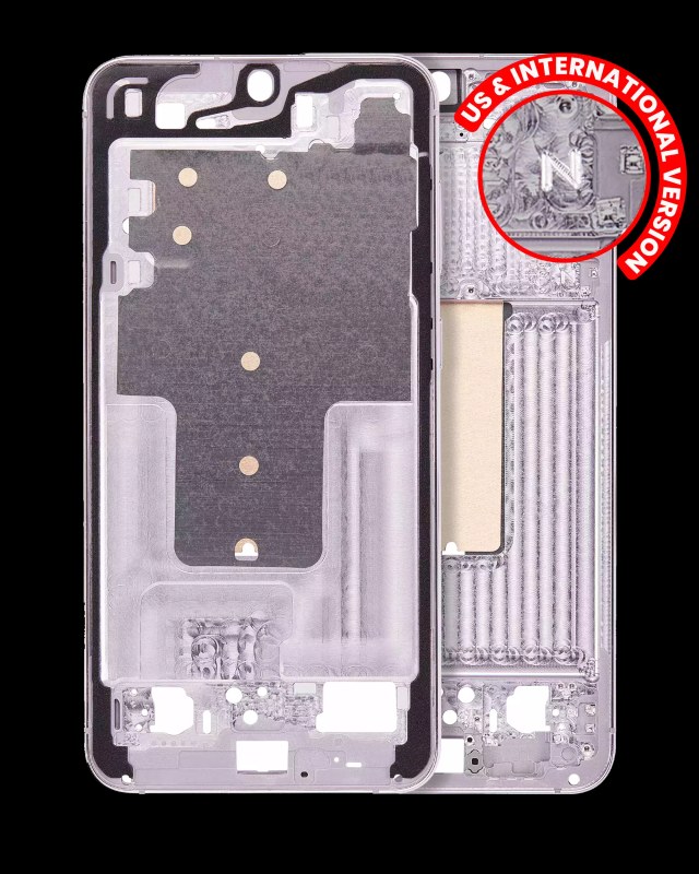 Frame centrale per Samsung Galaxy S23 Plus 5G (US e International Version) (Lavanda)