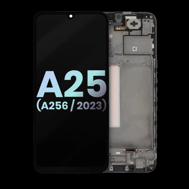 Display OLED completo con Frame per Samsung Galaxy A25 5G (A256 / 2023) (Service Pack) (tutti i colori)