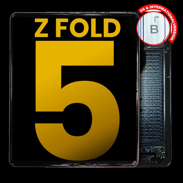 Inner Display OLED completo con Frame per Samsung Galaxy Z Fold 5 5G (US e International) (Refurbished) (Icy Blu)