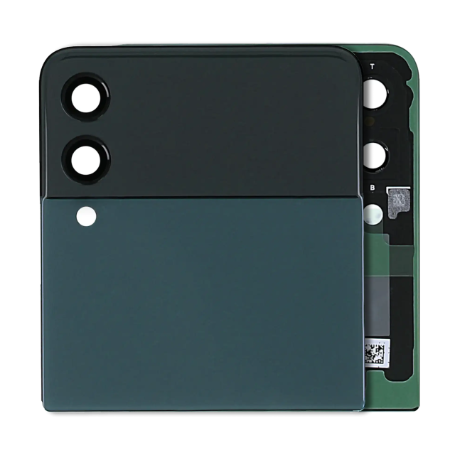 Outer Display OLED completo per Samsung Galaxy Z Flip 3 5G (Service Pack) (Verde)