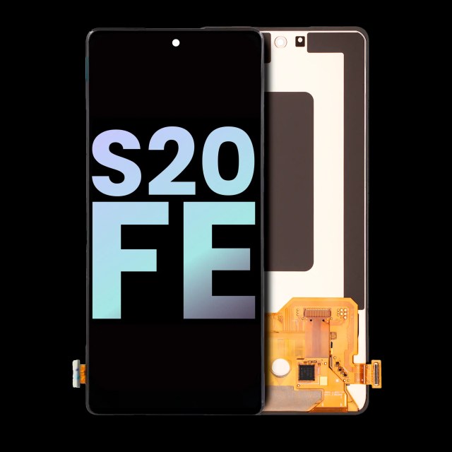 Display OLED completo senza Frame per Samsung Galaxy S20 FE 4G / 5G (Service Pack) (tutti i colori)