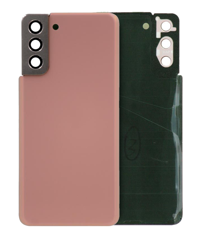 vetro cover posteriore con adesivo per Samsung Galaxy S21 Plus 5G (Service Pack) (Phantom Oro)