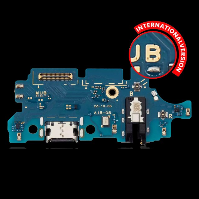 Connettore di ricarica Scheda con jack cuffie per Samsung Galaxy A15 (A155 / 2023) / A15 5G (A156 / 2023) (International Version) (Premium)