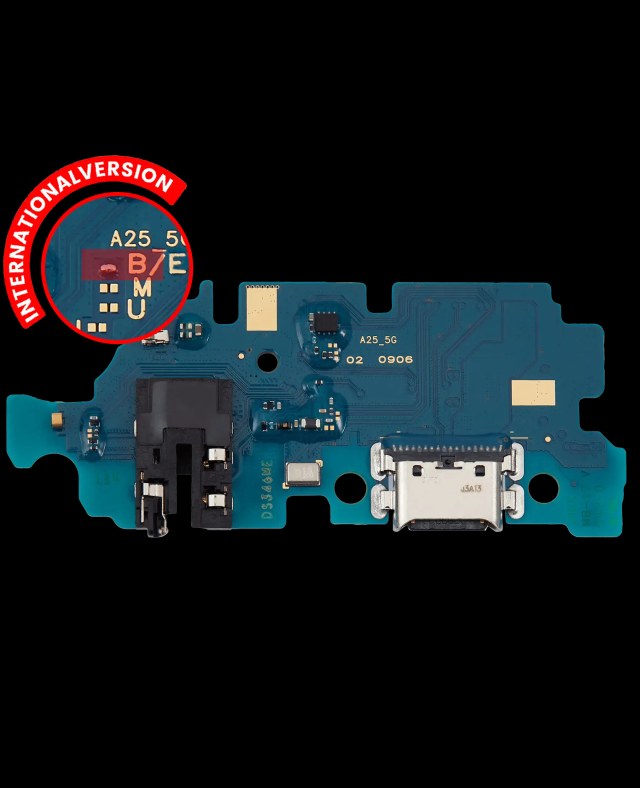 Connettore di ricarica Scheda con jack cuffie per Samsung Galaxy A25 (A256 / 2023) (International Version) (Premium)