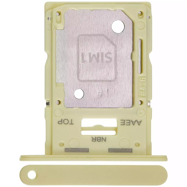 Carrellino doppia SIM per Samsung Galaxy A15 (A155 / 2023) (Personality Giallo)