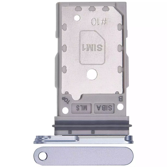 Carrellino doppia SIM per Samsung Galaxy S24 5G / S24 Plus 5G (Sapphire Blu)