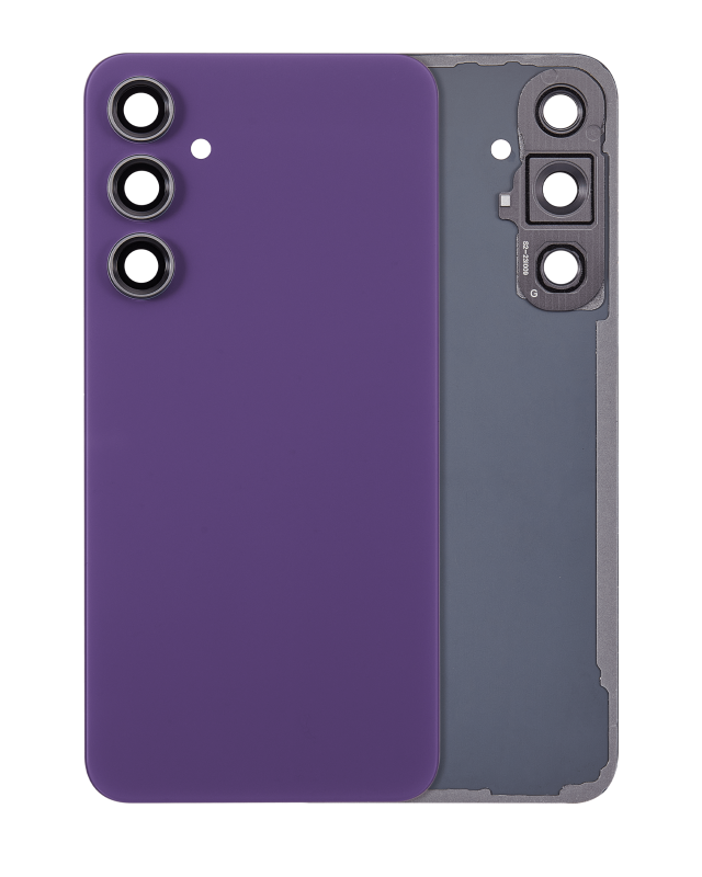 vetro cover posteriore con Vetro fotocamera per Samsung Galaxy S23 FE 5G (Viola)