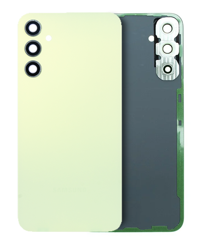 vetro cover posteriore con Vetro fotocamera per Samsung Galaxy A34 5G (A346 / 2023) (Service Pack) (Verde)
