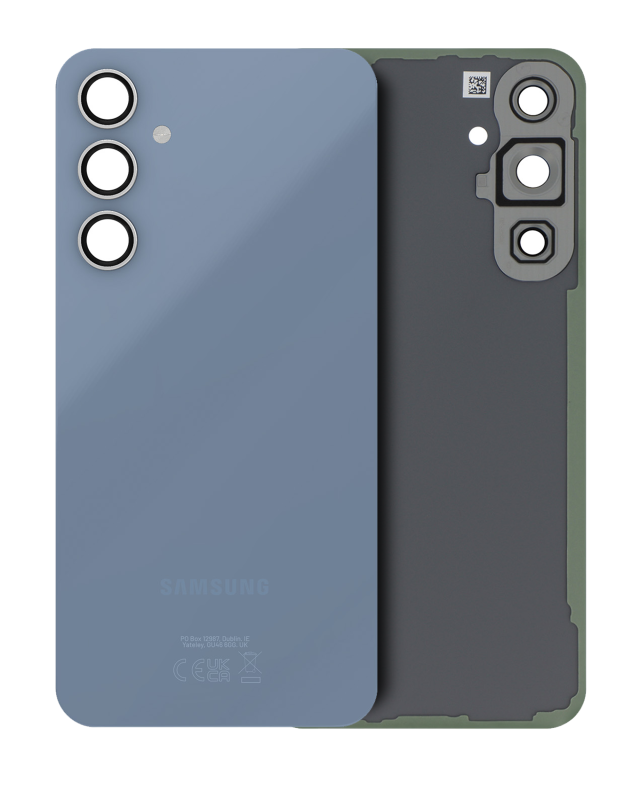 vetro cover posteriore con Vetro fotocamera per Samsung Galaxy S23 FE (Service Pack) (Indigo)