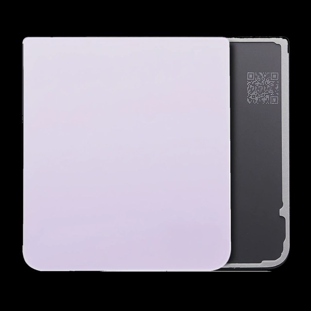 Bottom vetro cover posteriore per Samsung Galaxy Z Flip 3 5G (Service Pack) (Lavanda)