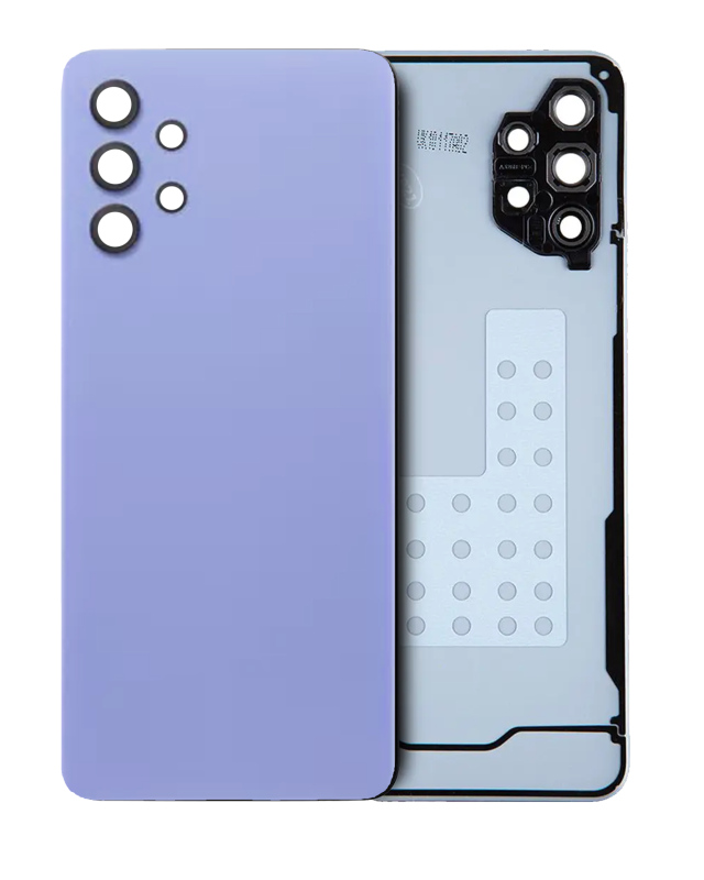 vetro cover posteriore con Vetro fotocamera per Samsung Galaxy A32 5G (A326 / 2021) (Service Pack) (Awesome Violet)