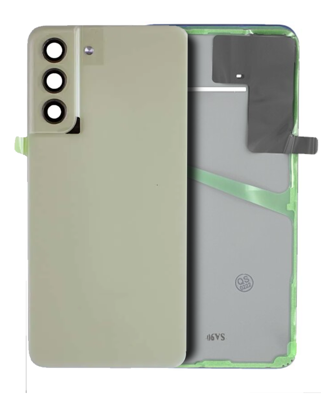 vetro cover posteriore con Vetro fotocamera per Samsung Galaxy S21 FE (Service Pack) (Olive)