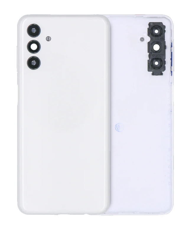 vetro cover posteriore con Vetro fotocamera per Samsung Galaxy A04s (A047 / 2022) (Service Pack) (Bianco)