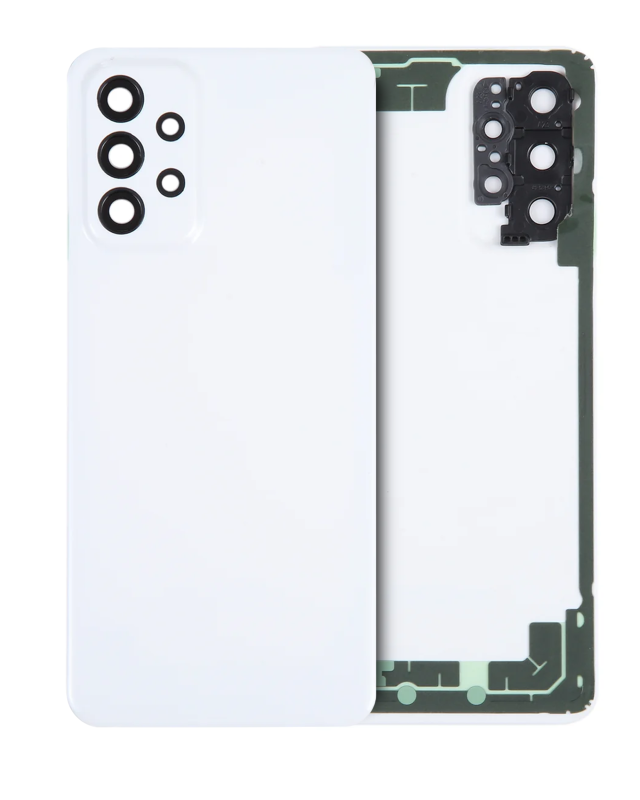 vetro cover posteriore per Samsung Galaxy A23 5G (A236 / 2022) (Service Pack) (Bianco)