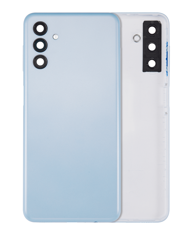 vetro cover posteriore con Vetro fotocamera per Samsung Galaxy A13 5G (A136 / 2021) (Service Pack) (Blu)