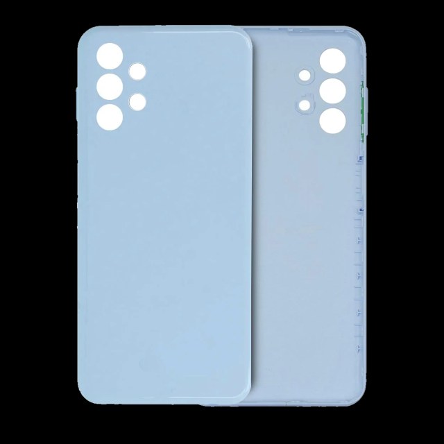 vetro cover posteriore per Samsung Galaxy A13 4G (A135 / 2022) (Service Pack) (Blu)
